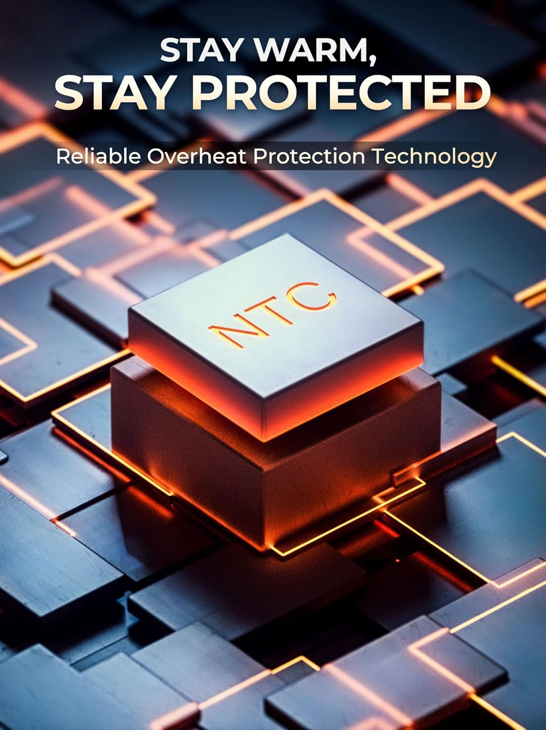 ORORO Men'S Heated Jacket with Battery, Heated Coat with Detachable Hood (Charger Not Included)