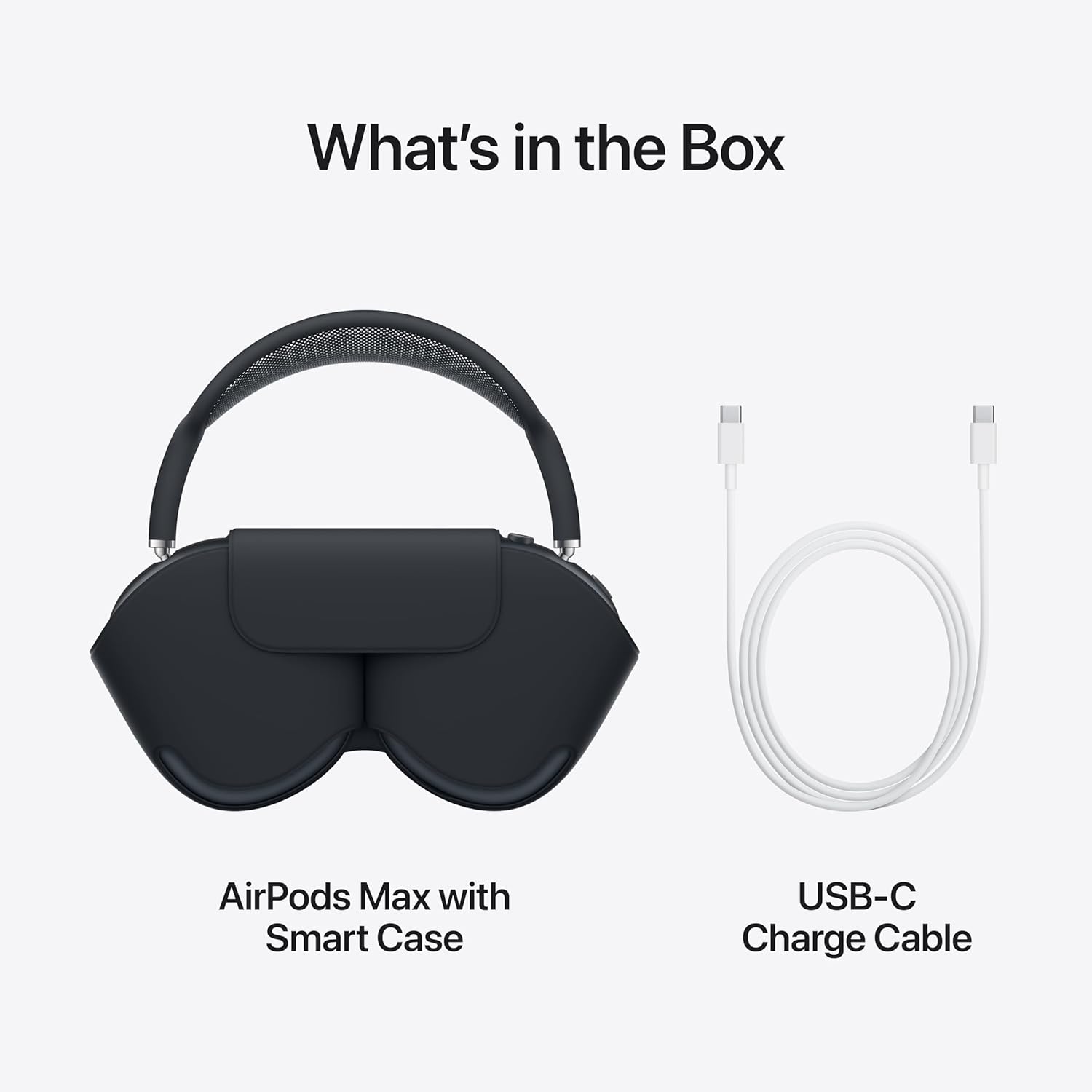 Experience Unmatched Sound with Apple AirPods Max Wireless Over-Ear Headphones - Active Noise Cancellation, Personalized Audio, and USB-C Charging in Stylish Midnight Color