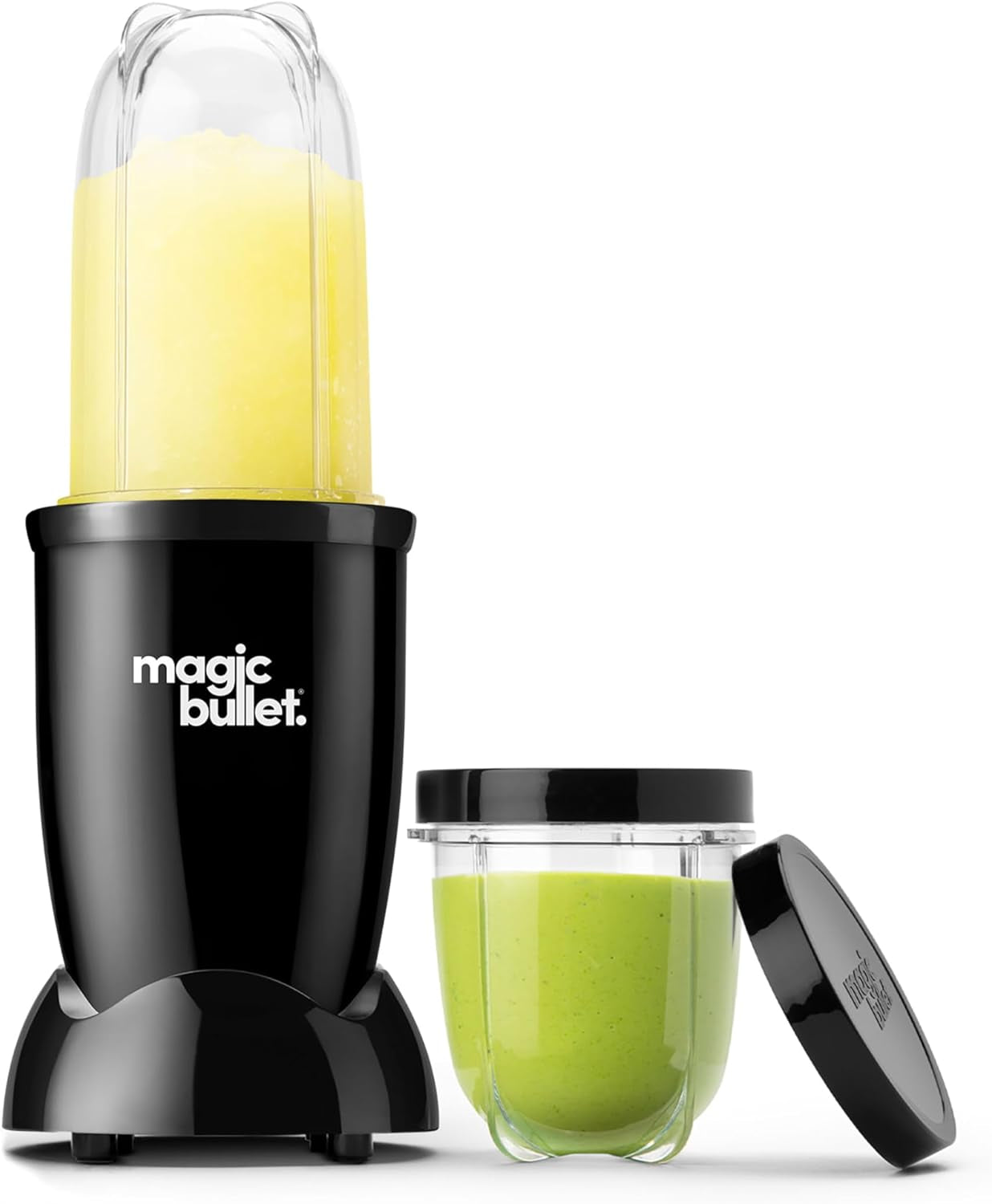 Magic Bullet Blender 11-Piece Set, Compact Silver Design